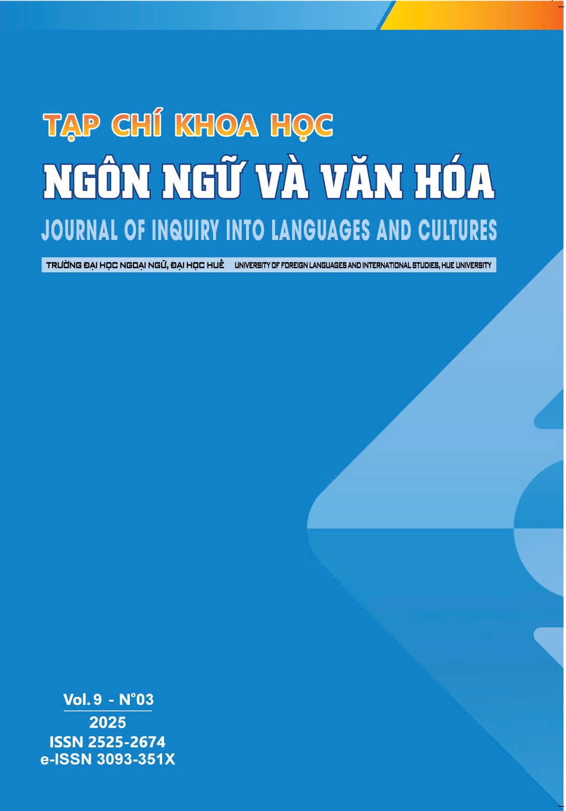 					Xem Tập 9 Số 3 (2025): Tiếp tục cập nhật
				